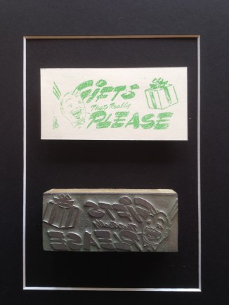 Printing Press Die #1