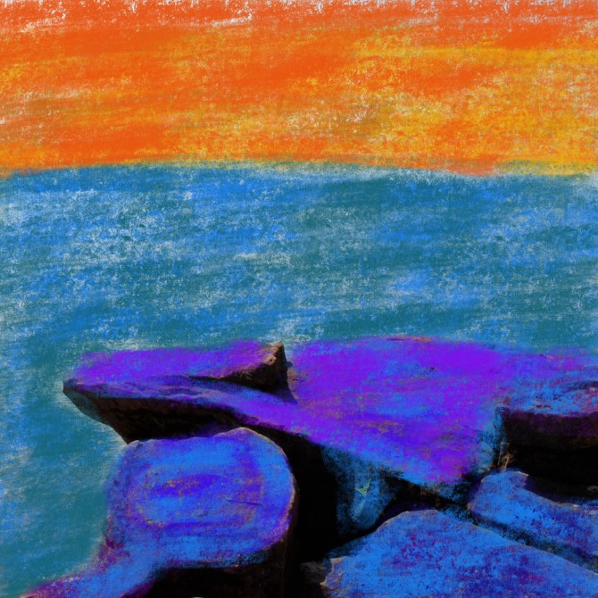 Fluorescent Shoreline