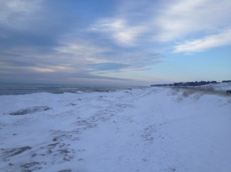 Winter Morning on Lake Michigan